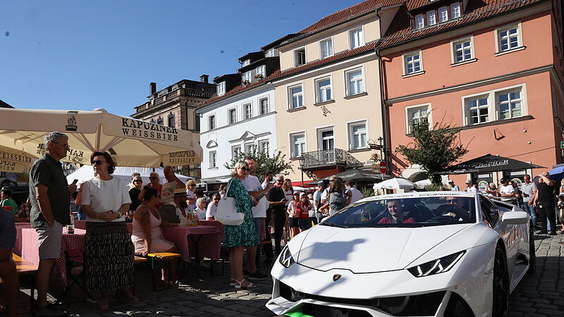 Endlich sind die italienischen Nationalfarben zu sehen.