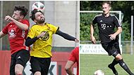 Am Wochenende setzte sich der FSV Buttenheim (linkes Bild, in Rot) mit 4:1 gegen den SV Merkendorf durch und gastiert am Sonntag (15 Uhr) beim TSV Breiteng&uuml;&szlig;bach. F&uuml;r den neuen Ph&ouml;nix-Coach Tim St&auml;rk (rechtes Bild) ein besonderes Spiel.