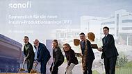 Spatenstich für Insulinproduktionsanlage Sanofi Spatenstich für Insulinproduktionsanlage Sanofi