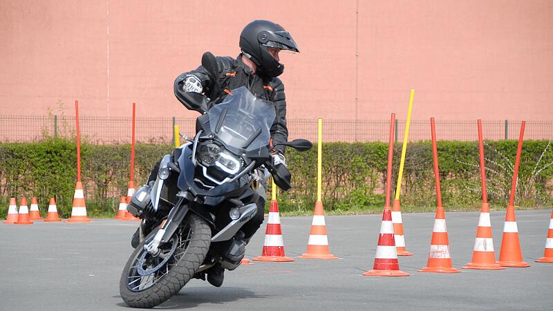 Kostenloser Parcours bei der Motorradsternfahrt Kostenloser Parcours bei der Motorradsternfahrt