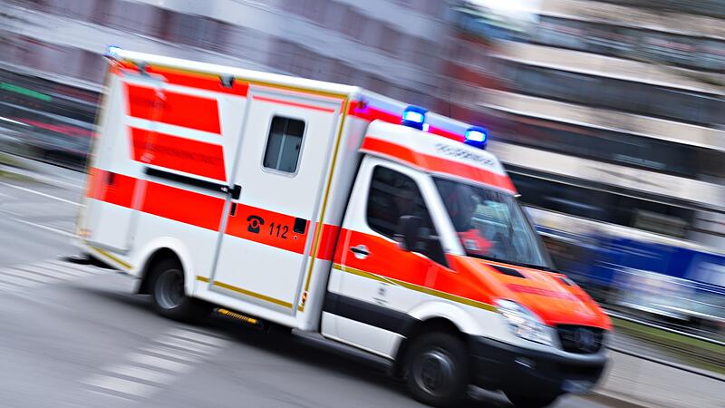 Rettungswagen im Einsatz