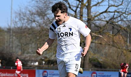 Niklas Held traf schon  neunmal f&uuml;r den Jahn aus Forchheim.Forchheim & Fr&auml;nkische Schweiz