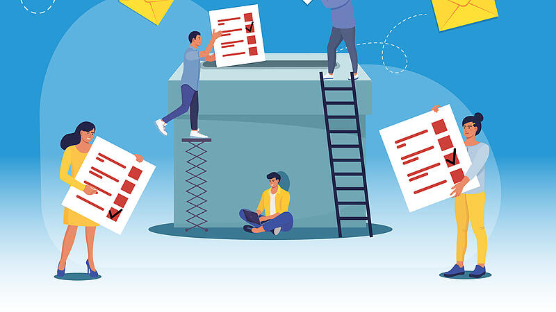 Motiv für die Illustration der Landtagswahl 2023