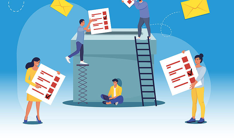 Motiv für die Illustration der Landtagswahl 2023