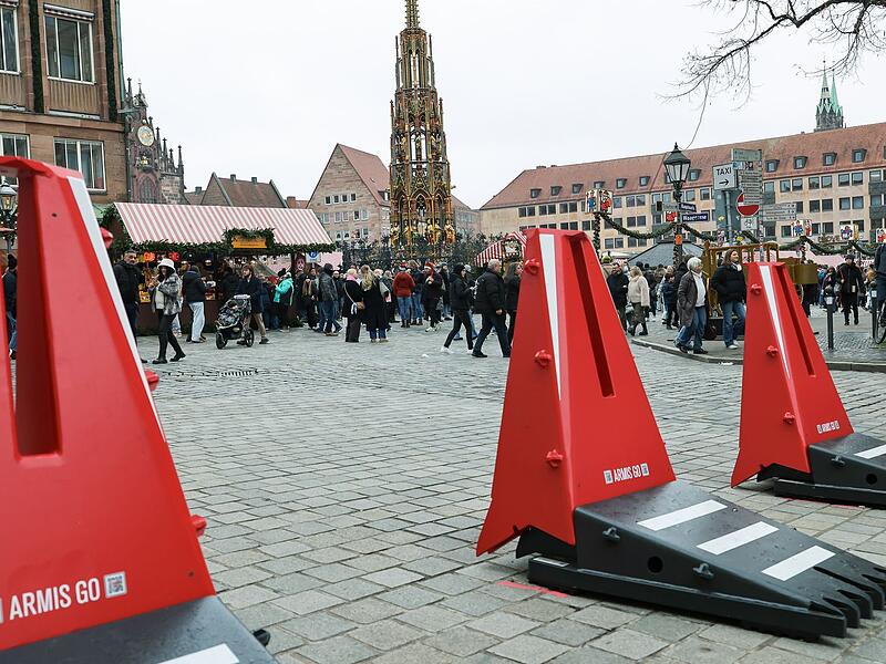 Sicherheit auf Christkindlesmarkt