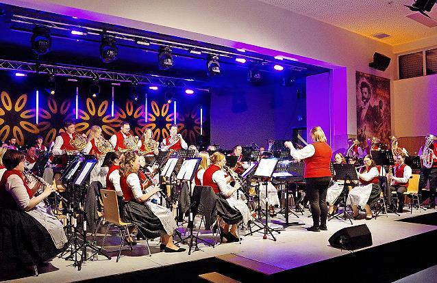 Das Symphonische Blasorchester K&uuml;ps pr&auml;sentierte ein atemberaubendes Konzert der Kontraste.