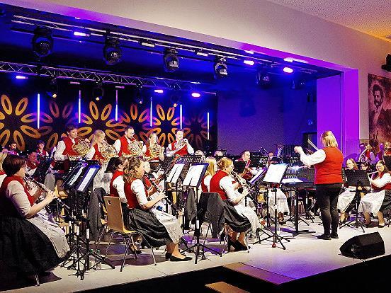 Das Symphonische Blasorchester K&uuml;ps pr&auml;sentierte ein atemberaubendes Konzert der Kontraste.