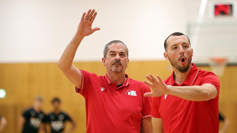 TTL-Coach Stephan Harlander (links) und sein "Co" Alex Sperke.