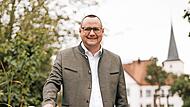 Stefan Endres kandidiert in Hirschaid für den Posten des Bürgermeisters.