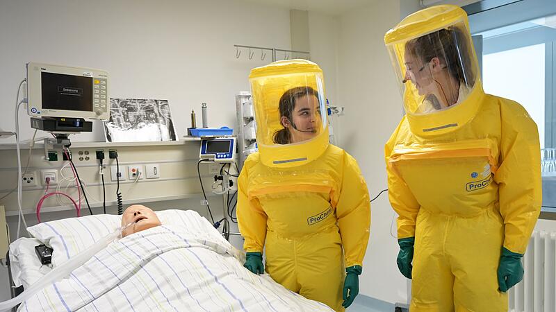 Wiederer&ouml;ffnung Sonderisolierstation in M&uuml;nchen-Klinik