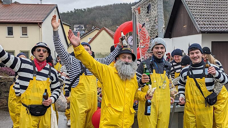 Große Resonanz auf Faschingszug in Steinach