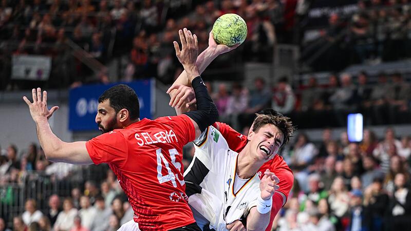 Handball, Männer: Deutschland - Ägypten Handball, Männer: Deutschland - Ägypten