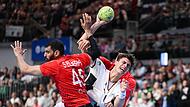 Handball, Männer: Deutschland - Ägypten Handball, Männer: Deutschland - Ägypten