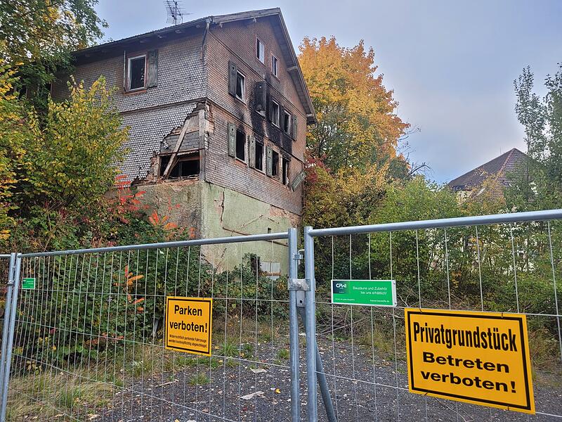 Großbrand: Haus Schramm Bad Brückenau und seine Zukunft