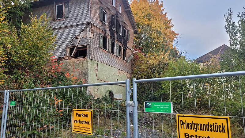Großbrand: Haus Schramm Bad Brückenau und seine Zukunft