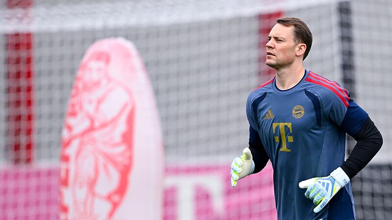 Abschlusstraining FC Bayern