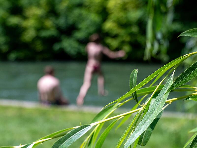 Eisbach in M&uuml;nchen