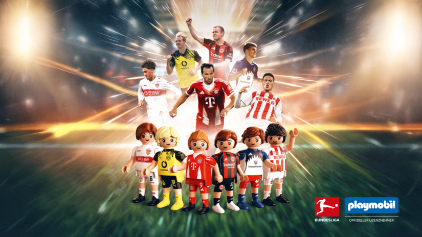Die "kleinen" Bundesliga-Stars kommen bald aus Franken: Die Deutsche Fußball Liga und der Zirndorfer Spielzeughersteller Playmobil kooperieren.
