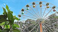 Das Riesenrad steht am großen Festplatz in Forchheim. Der Festzug hat den Kellerwald zum Ziel. Stadt Forchheim Das Riesenrad steht am großen Festplatz in Forchheim. Der Festzug hat den Kellerwald zum Ziel. Stadt Forchheim