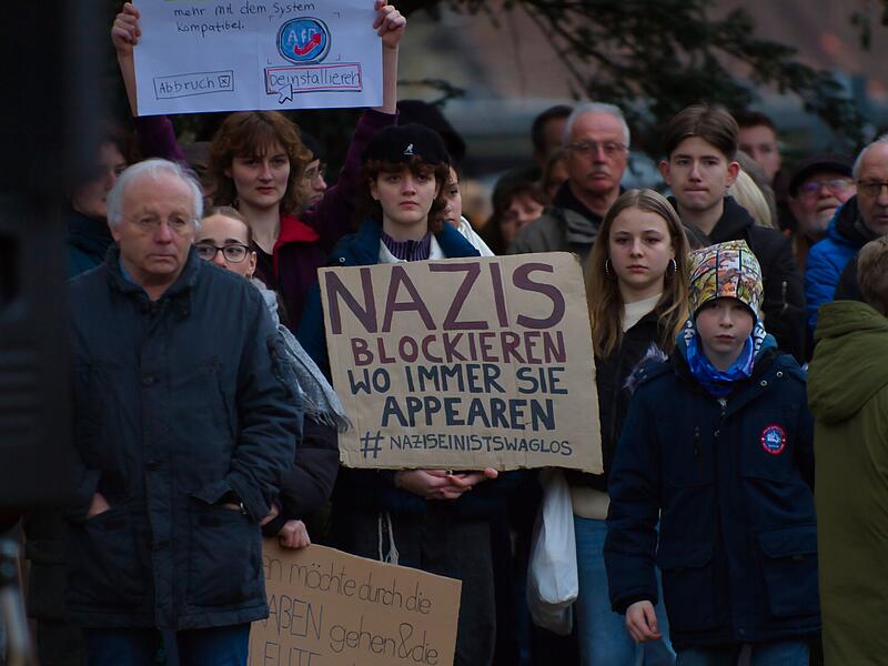 Demo f&uuml;r Demokratie in ForchheimDemo f&uuml;r Demokratie in Forchheim