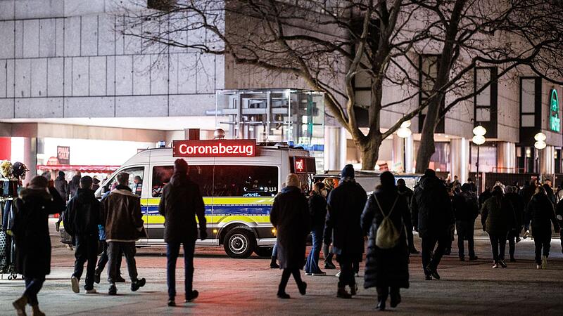 Corona-Demo in München Corona-Demo in München