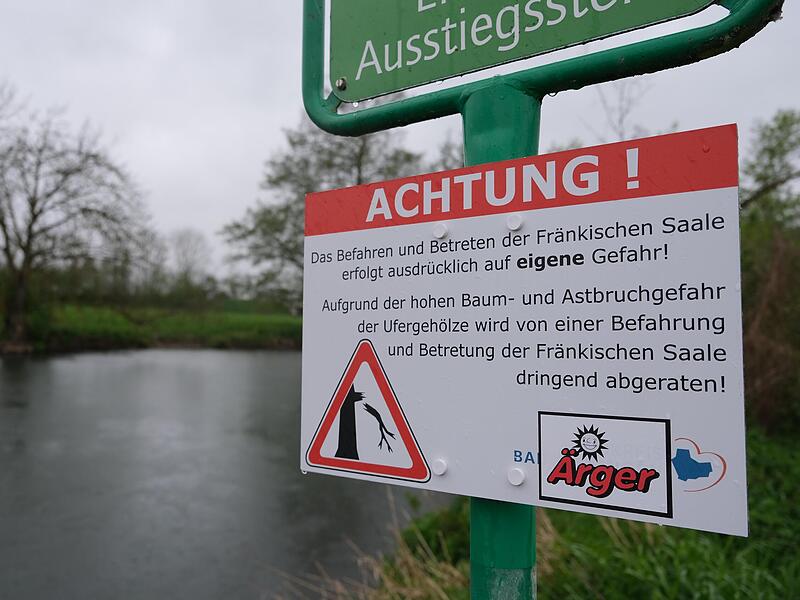 Genügen derartige Warnschilder an der Fränkischen Saale? Genügen derartige Warnschilder an der Fränkischen Saale?