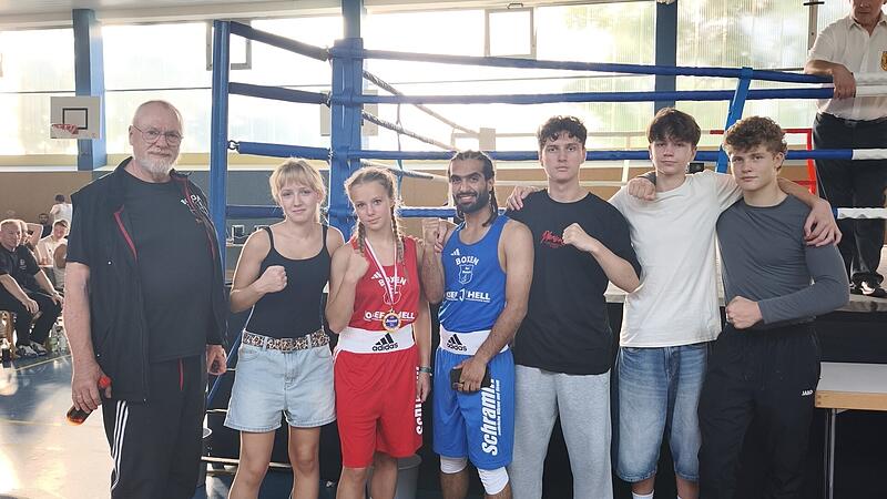 Edgar Feuchter, Melissa Meierl ( Anfängerin, die ihren ersten Kampf in der Boxnacht bestreitet), Celine Söder, Abulla Al-Darwi, Erjin Beqiri, Micha Tymchenko, Leo Zenglein (Gegner leider kurz vorher verletzt.