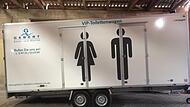 Der gestohlene VIP-Toilettenwagen hat einen Wert von 40&nbsp;000 Euro. Foto: Gebert B&auml;der und W&auml;rme