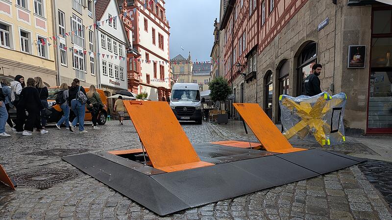 Nach den Panzersperren: Coburg hat noch eine LKW-Barriere