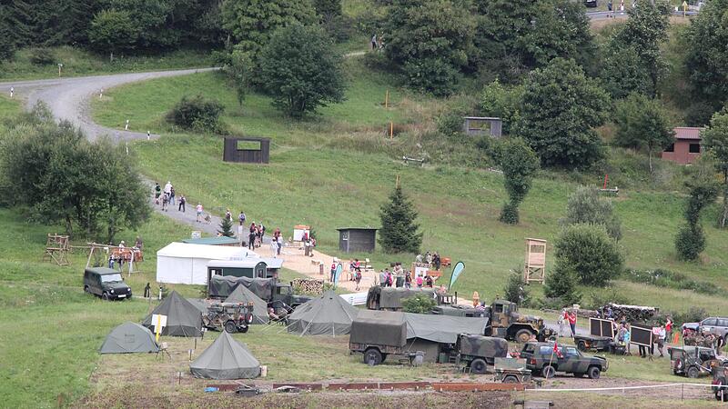 Ein Feldlager der US-Army, wie in früheren Zeiten, wird auch bei den diesjährigen Volkswandertagen auf dem Truppenübungsplatz Wildflecken aufgebaut.