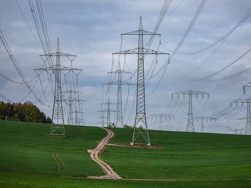 Hochspannungsleitungen Hochspannungsleitungen