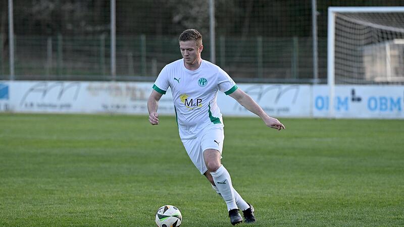 Lukas Beszczynski erzielte den 1:0-Siegtreffer gegen die SpVgg Weiden.
