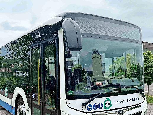 Gut erkennbar sind die Stadtbusse am neuen Design.