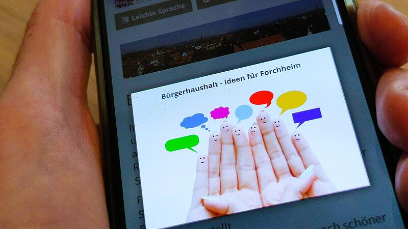 B&uuml;rgerhaushalt der Stadt Forchheim: So ist der aktuelle Stand der Projekte - und darum steht das Budget auf Null.