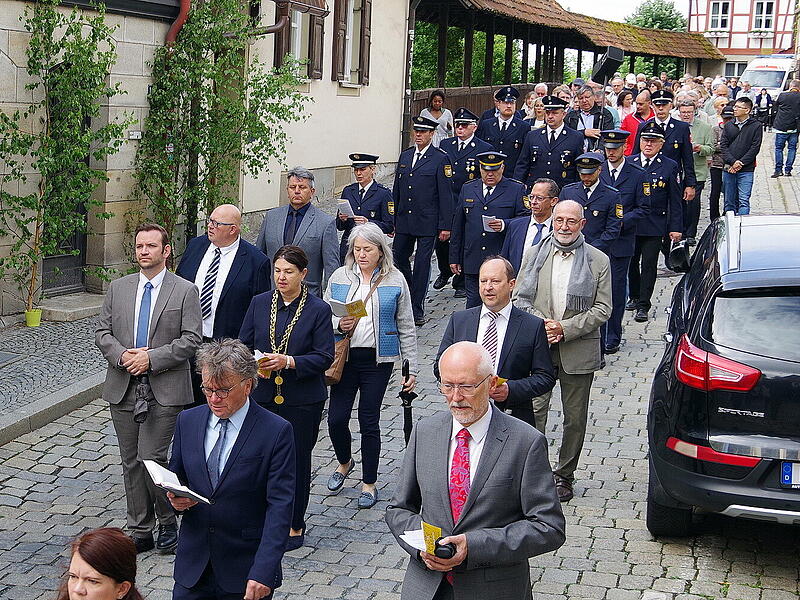 Fronleichnam in Kronach 2026Kronach setzt ein Zeichen des christlichen Glaubens