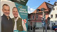 In Sachen Plakate gibt es in Untersteinach Zwist zwischen Kandidaten und Verwaltung.