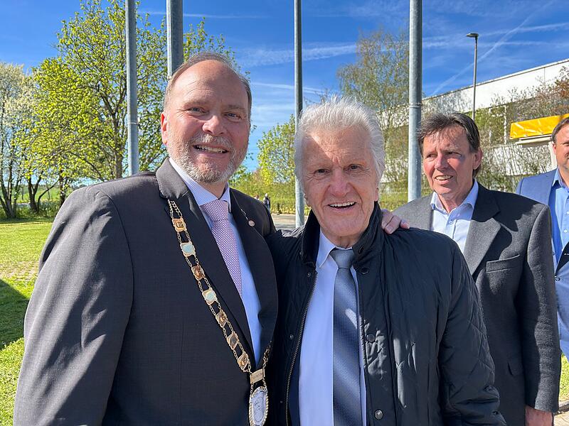 Verabschiedung von B&uuml;rgermeister Bernd Reisenweber in Ebersdorf bei Coburg