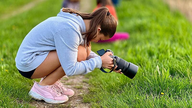 Jule Weiler in Aktion: Es sind die kleinen, auf den ersten Blick versteckten Details, die es Jule Weiler aus Eggolsheim angetan haben.