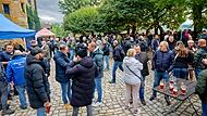 Viel los beim Bockbieranstich auf der Altenburg