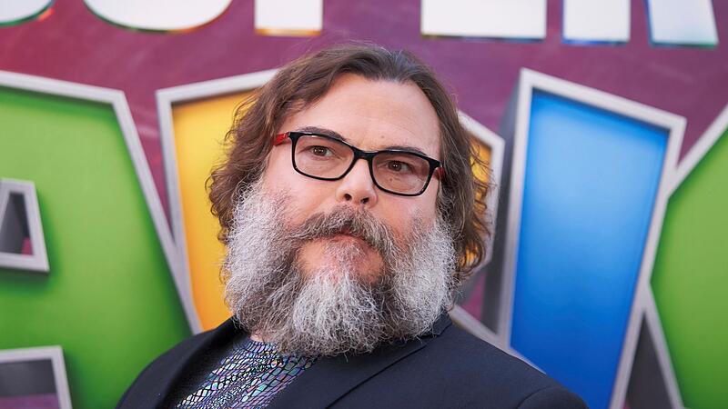 Der Musiker und Schauspieler Jack Black Der Musiker und Schauspieler Jack Black