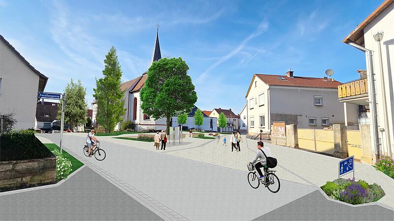 Arnshausen nach der Dorferneuerung