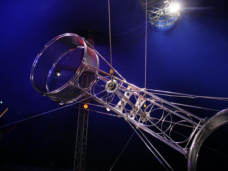 Blick hinter die Kulissen beim Zirkus Charles Knie