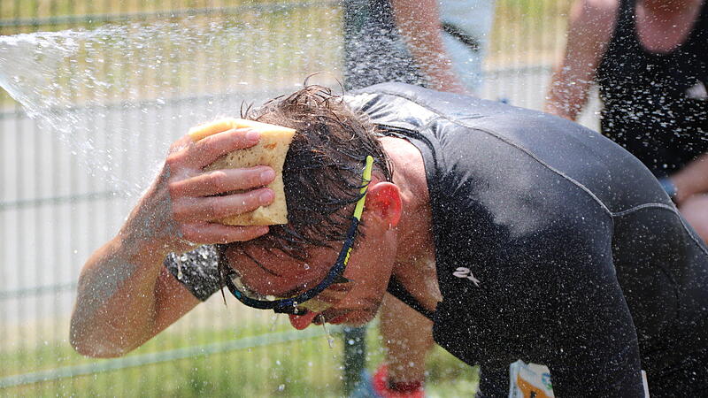 Eine hei&szlig;e Angelegenheit war der Tennet-Triathlon in Trebgast, der 2026 ausgerechnet am bislang hei&szlig;esten Tag des Jahres stattfand.