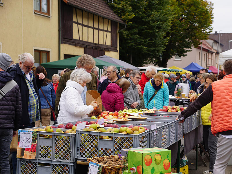 Apfelmarkt Zapfendorf 1