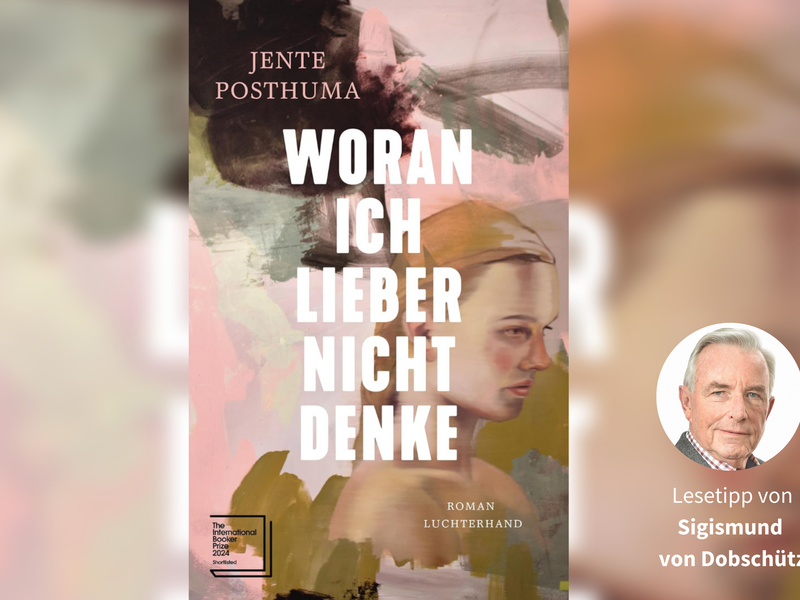 Das Cover von  „Woran ich lieber nicht denke“ von Jente Posthuma
