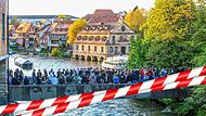Zu viel  ist  zu viel: OB Starke kündigt die Sperrung der Unteren Brücke in Bamberg an – will aber auch  an anderen Stellen eingreifen.