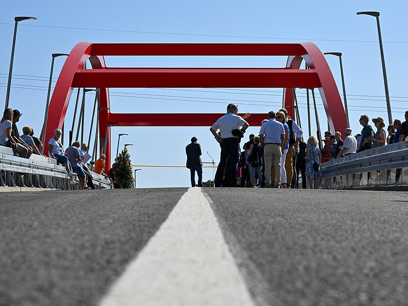 Piastenbrücke Forchheim EröffnungEröffnung Piastenbrücke