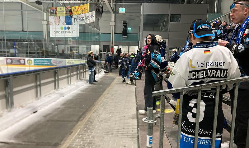 Leipziger Fans in Höchstadt Leipziger Fans in Höchstadt