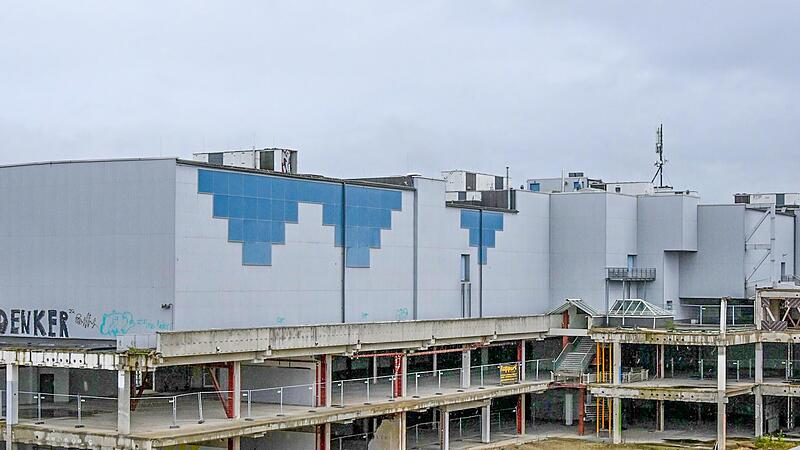 Wunde im Stadtbild Bambergs: Seit Sommer 2021 klafft diese L&uuml;cke.