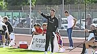 Trainer Carl-Philipp Schiebel will, dass sein FC Coburg am Samstag zu Hause den jungen Regensburger Burschen den Schneid abkauft.